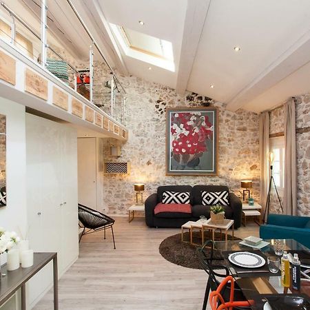 Superbe Appartement Loft Vieil Antibes Luaran gambar