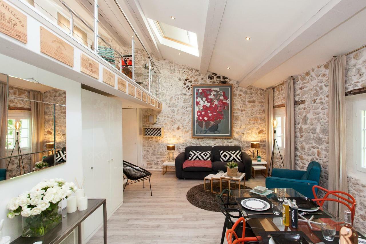 Superbe Appartement Loft Vieil Antibes Luaran gambar